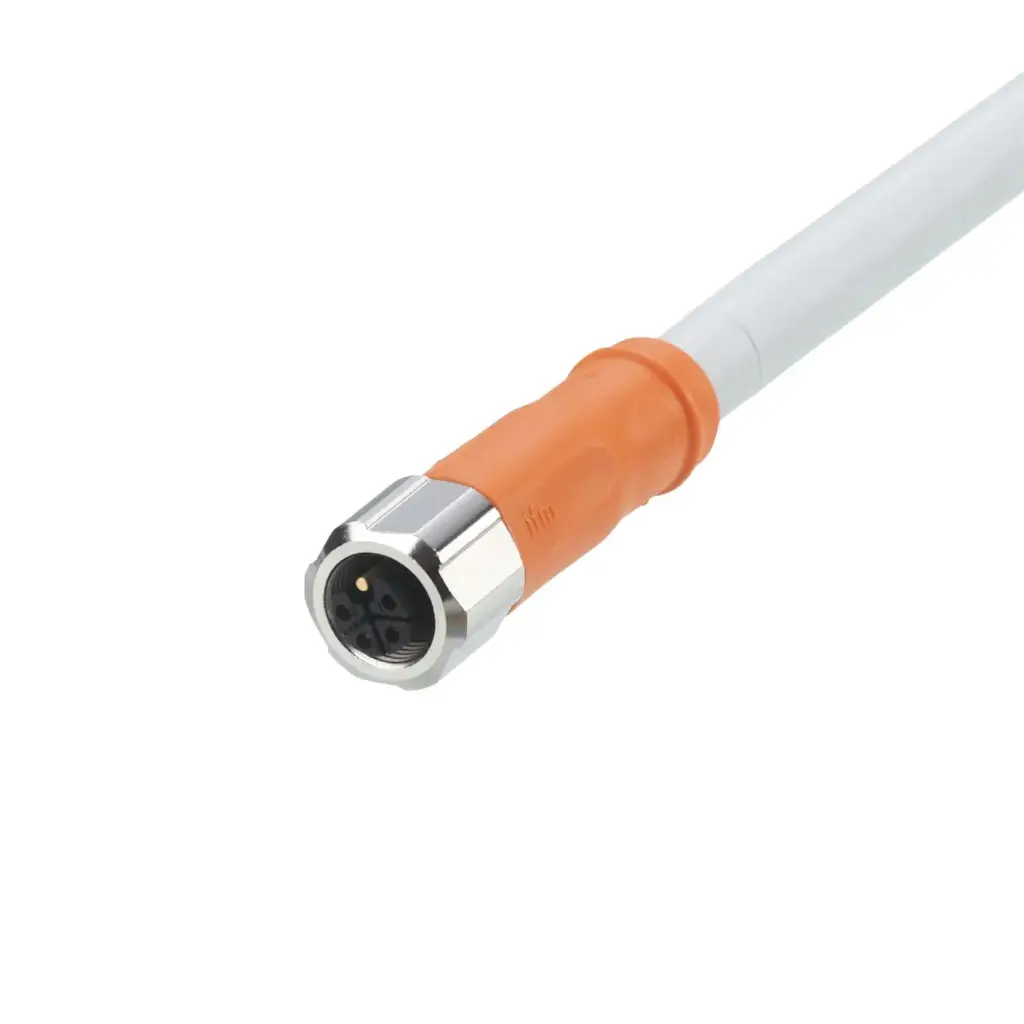 Cable de conexion conector hembra 5m ip67 libre de halogenos EVCA16 iFm