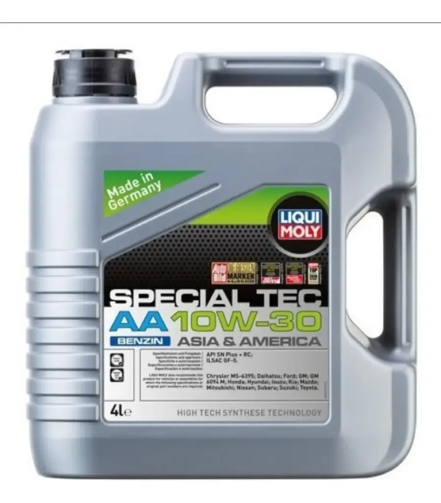Aceite sintetico Special Tec AA 10W-30 Diesel 4Lt Liqui Moly