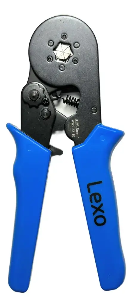 Crimpeadora hexagonal para cable 10-23awg (0.25-6mm2) FT0037 Lexo