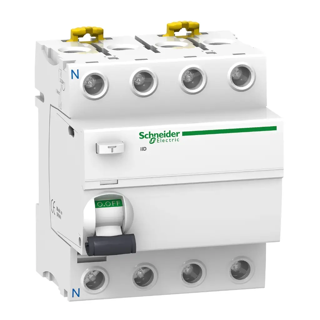 Interruptor diferencial RCCB Acti9 ilD 4P 63A 30mA Tipo AC  A9R71463 SCHNEIDER ELECTRIC