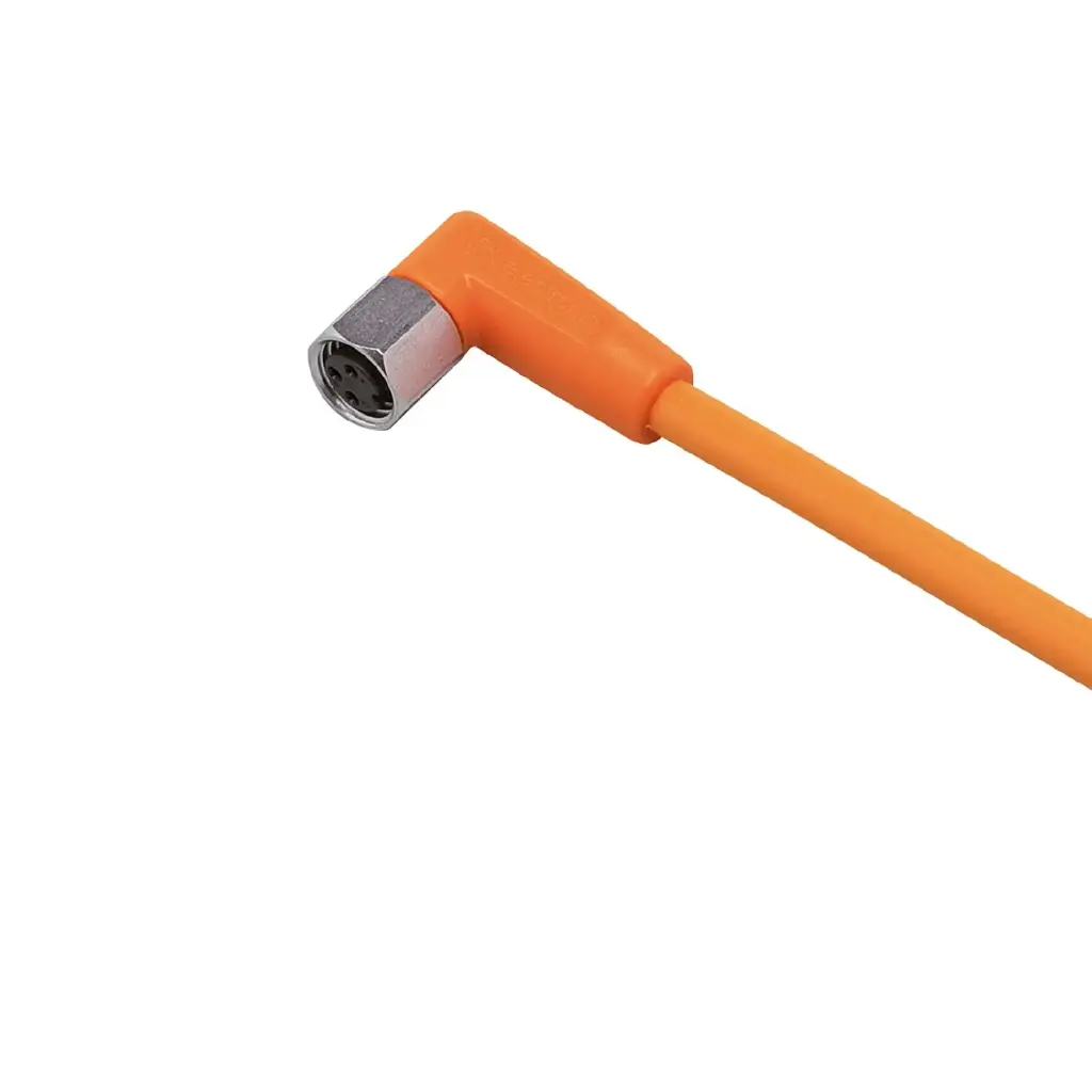 Cable de conexión M8 hembra acodado 3 contactos 2 mts PVC EVT126 ifm