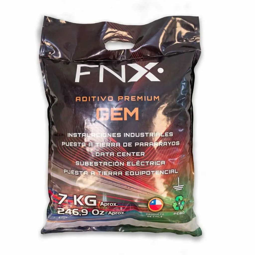 Aditivo Gem para alta resistividad bolsa 7kg FNX