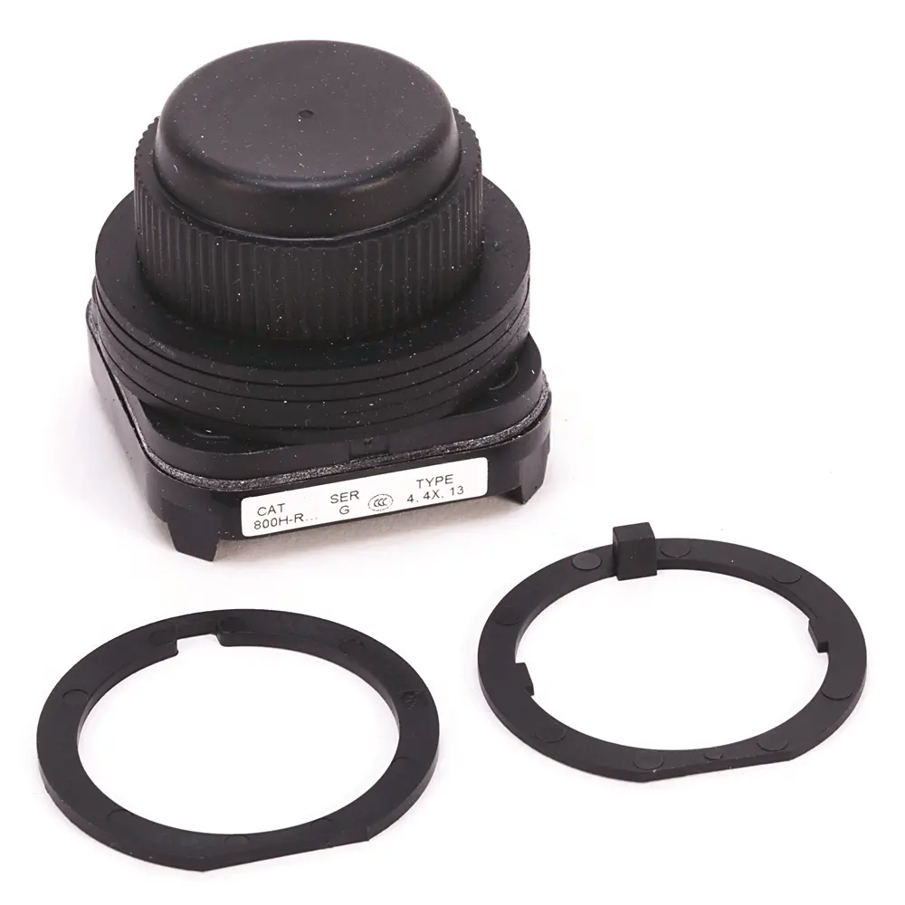 Pulsador momentaneo cabeza enrasada negro Ø30 mm 1NC 800H-R2D2 ALLEN BRADLEY 