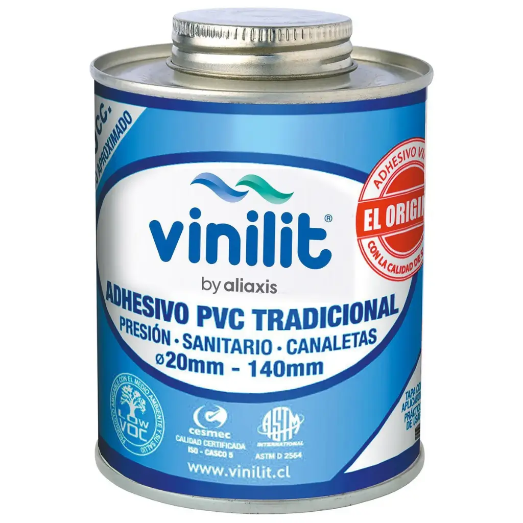 Adhesivo tradicional para PVC 240cc Vinilit