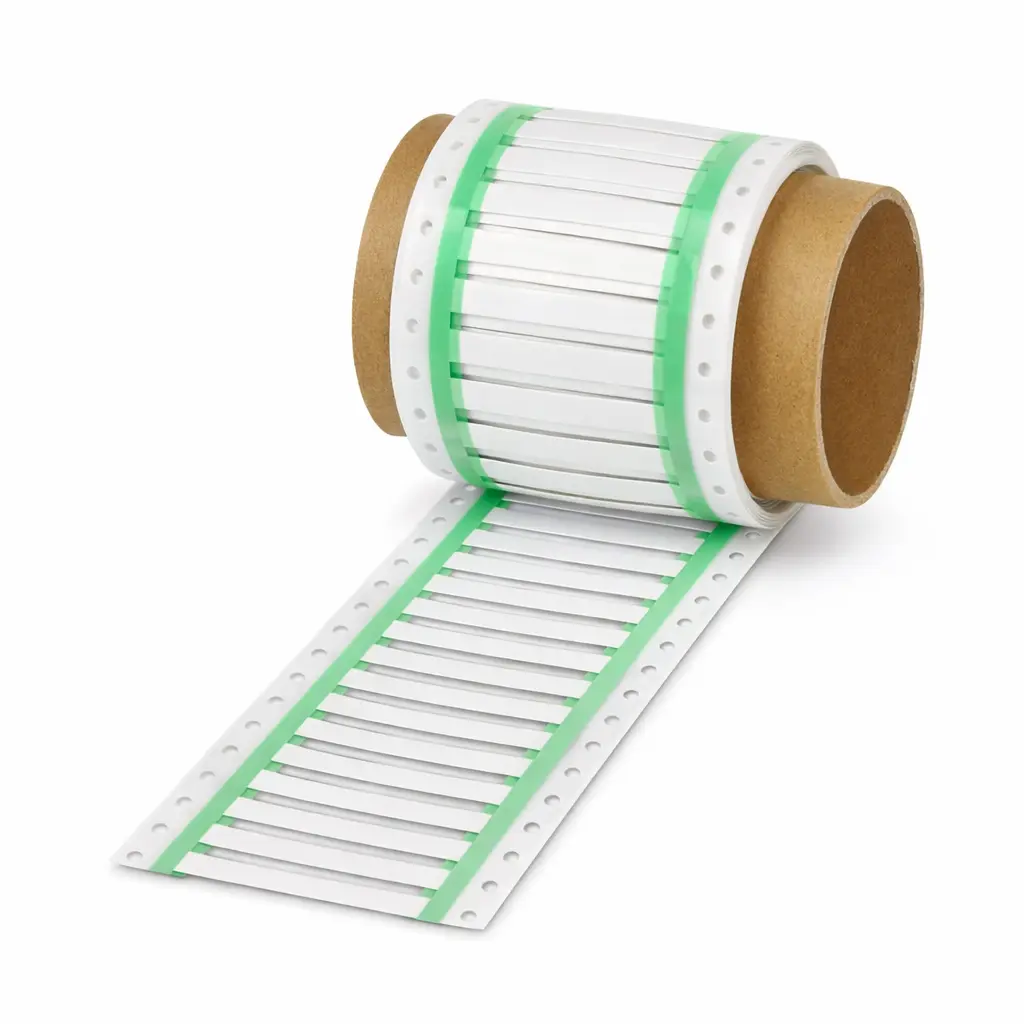 Manguito termorretráctil blanco sin rotular 60×9 mm rango 1,6–4,8 mm 250 un 0800366 Phoenix Contact