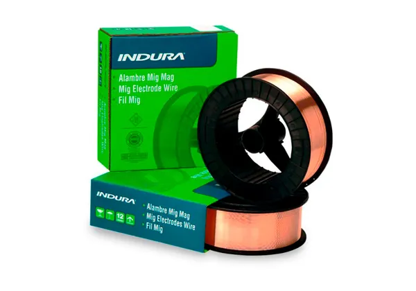 Rollo de alambre para soldadura Mic 0.8mm 15kg Indura
