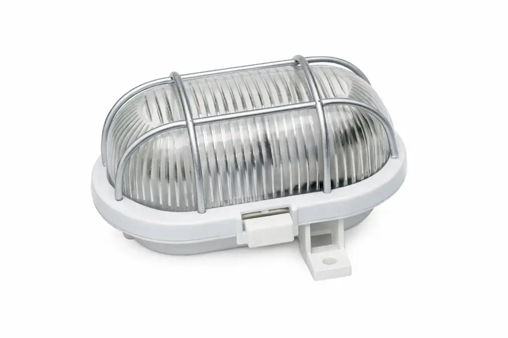 Plafón Tortuga Ovalado 60W Blanco IP44 3029A Darlux