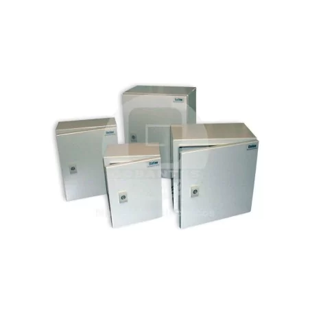Armario metalico 400x300x200 IP65 RAL 7035 Tibox