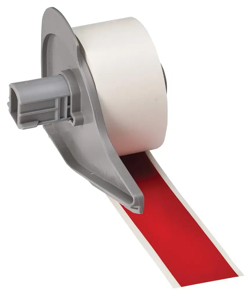 Cinta de impresora Brady para impresora M710 y BMP71 fondo Rojo 1" B-595
