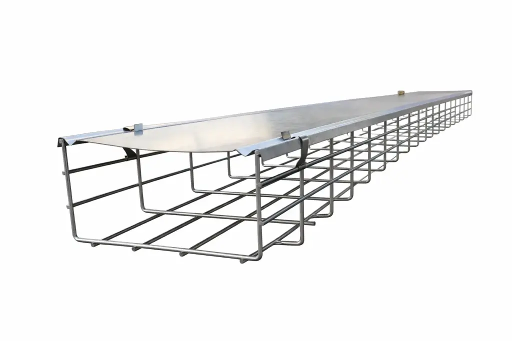Tapa Electrogalvanizada P/ canastillo portaconductores recta 60x0.4x3000mm