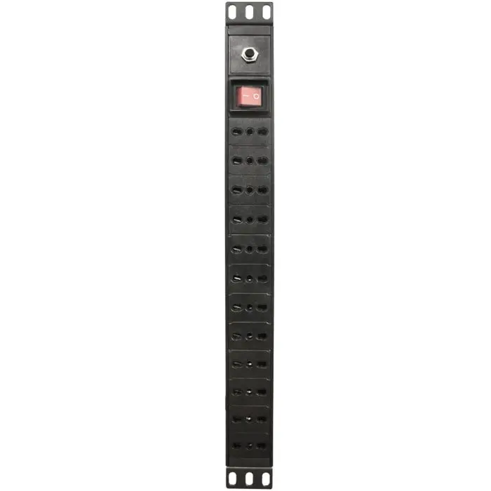 PDU 12 enchufes 10a con interruptor 3mt Trimerx