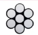 Cable de retenida de acero galvanizado 1x7x3/8" torque 61Nm rollo 1000mt 