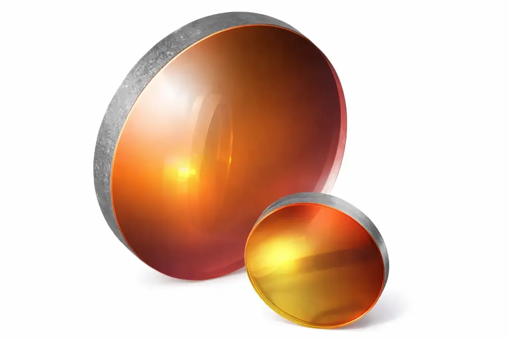Ventana multiespectral de sulfuro de zinc (ZnS) 50x3mm AR/DLC 7-14um Knight Optical
