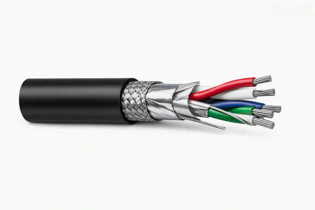 Cable de Instrumentacion apantallado L/halog DATALF Z1HOZ1-K V-500 70ºC CL5 1x2x1.5mm² Ascable-Recael