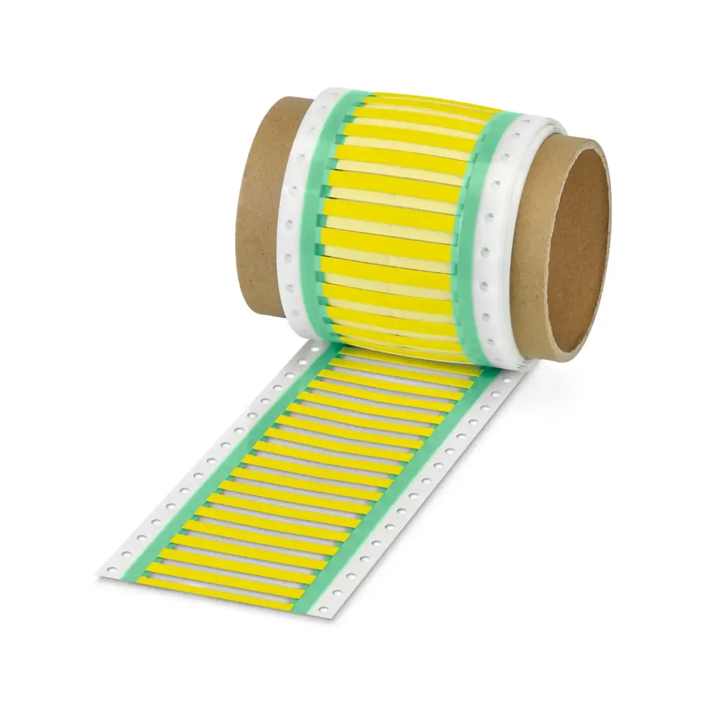 Marcadores termocontraible amarillo WMS 3,2 (30X5)R YE 0800408 Phoenix Contact