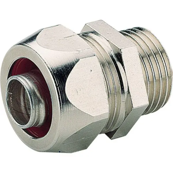 Conector recto acero inoxidable para Conduit flexible C/PVC 3/4" UL