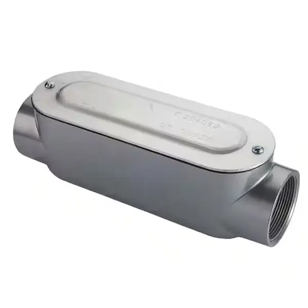 Condulet tipo C aluminio con tapa y empaquetadura 1"