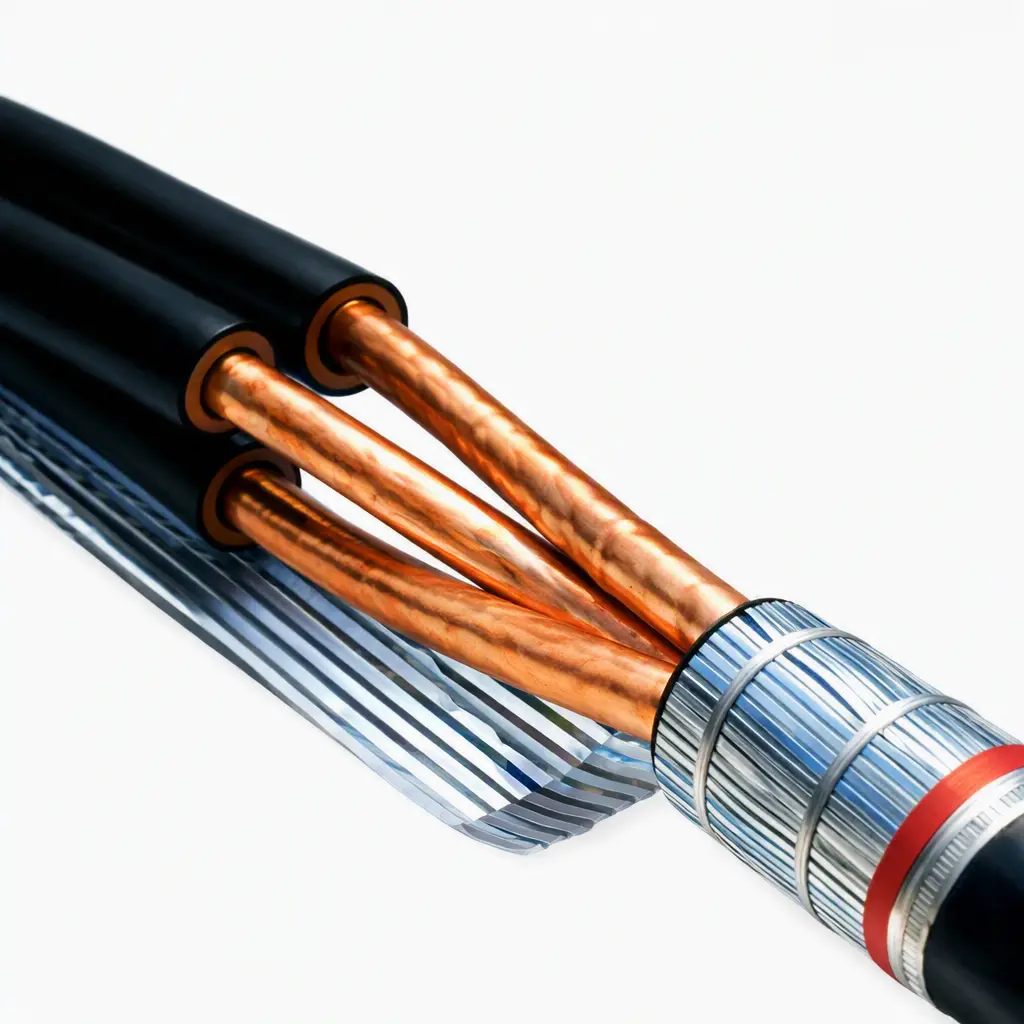 Union termocontraible sin conector 5 kV 3/0-300 MCM HVS-822-GP Raychem