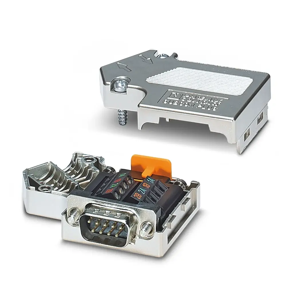 Conector de bus D‑SUB 9P 12 Mbit/s SUBCON-PLUS-PROFIB/SC2 2708232 Phoenix Contact