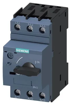 Guardamotor tamaño S00 clase 10 - 2,2...3,2A Disparador de cortocircuito 42A borne tornillo 3RV2011-1DA10  Siemens