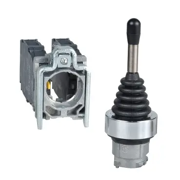 Joystick metalico 22 mm 5 posiciones 4 direcciones 1NA XD4PA24 Schneider Electric