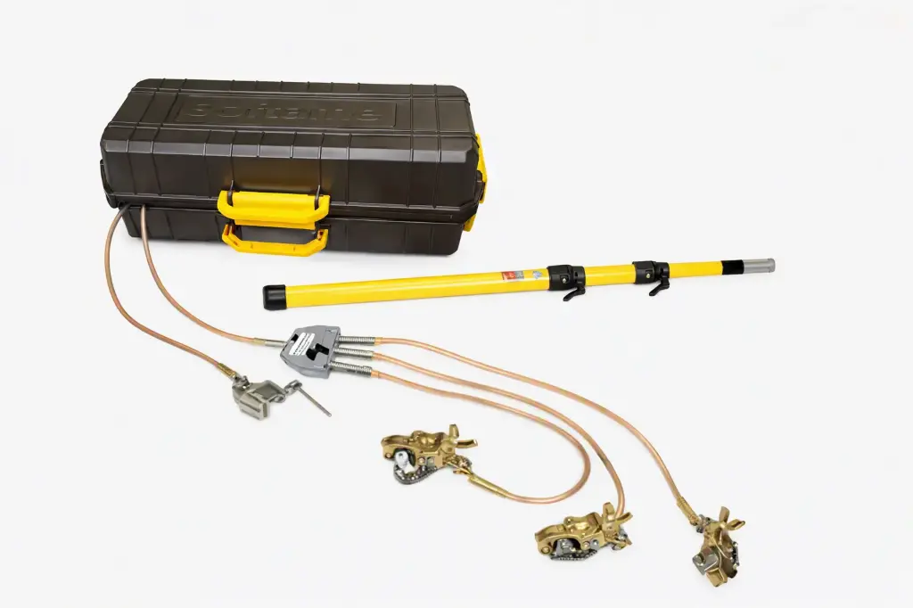 Equipo de puesta a tierra y cortocircuito 12 kA pinzas orientables PATC‑5014H/5050 Sofamel