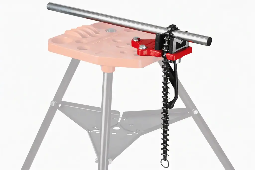 Prensa de cadena para tubos 1/8"-4" Super Ego