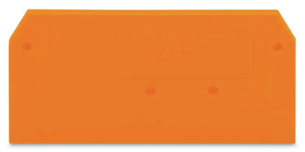 tapa final de borne color naranja 281-329 Wago