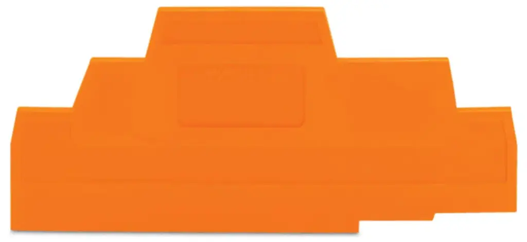 tapa final e intermedia de borne color naranja 280-304 Wago