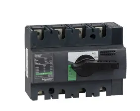 Interruptor seccionador Compact 4p 125A 0-1 con maneta negra 28911 SCHNEIDER ELECTRIC 