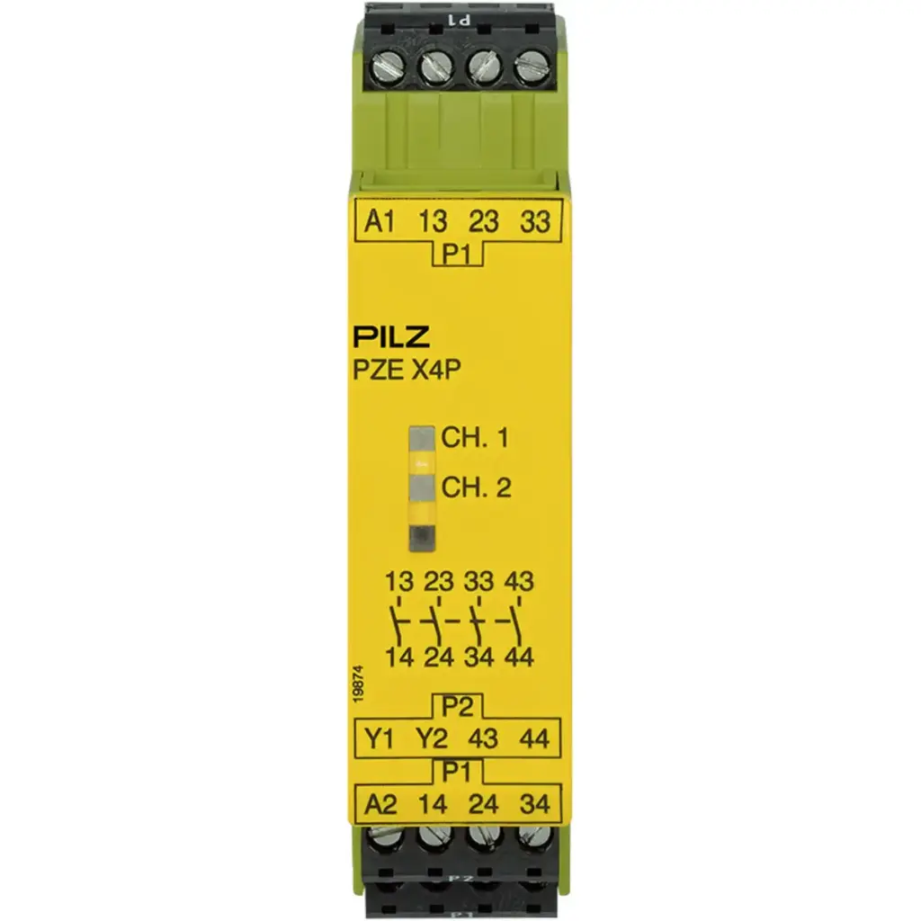Modulo ampliacion contactos 4NA 24Vdc PZE X4P 777585 Pilz