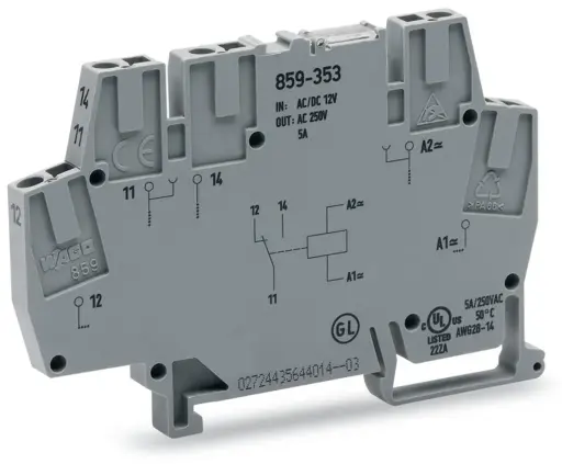 [859-354] RELE 24 VDC/AC 859-354 WAGO