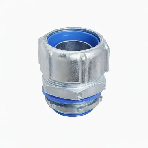 [CR-CFG-PVC50] Conector recto para Conduit flexible galvanizado C/PVC 50mm