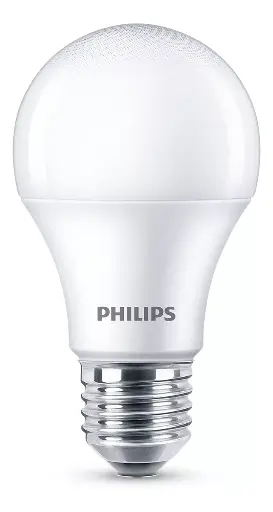 Ampolleta Led Bulbo ESS E27 4W Calida 3.000K 280 LM 220-240V paquete 2 un Philips