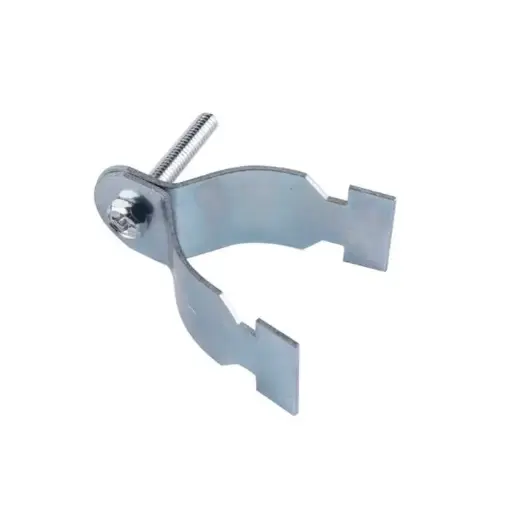 [1201216340] Abrazadera Ruc galvanizada con perno y tuerca 40mm