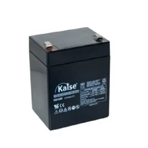 [kb1250 Kaise] Bateria plomo acido ciclo profundo VRLA AGM 12v 5Ah kb1250 Kaise