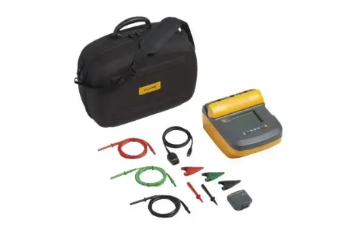 Medidor de aislación Fluke 1550C con certificado de calibración 2025