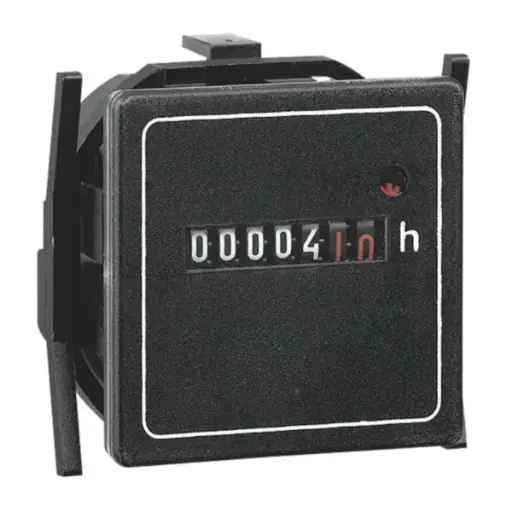 [49560-80] Horómetro Sobrepuesto o Empotrado 48x48 mm 10-80VDC +/- 10% 50Hz IP40 49560 LEGRAND