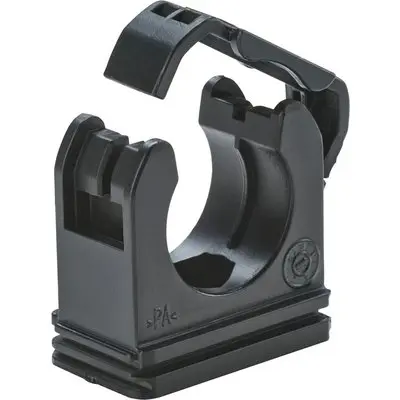 [65500643] Soporte de PVC Sylvyn Klick-RH21 UV negro para tubo flexible 65500643 LAPP