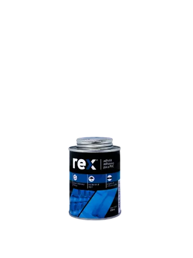 [1201230000] Adhesivo para PVC con pincel 250cc Rex 