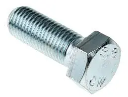 Perno hexagonal grado 5 zincado UNC 3/4"-10x3"