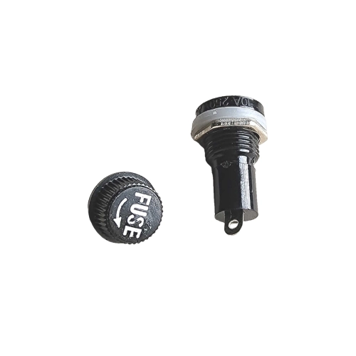 [PFPN520] Porta Fusible 5x20mm 10amp para panel 12mm 