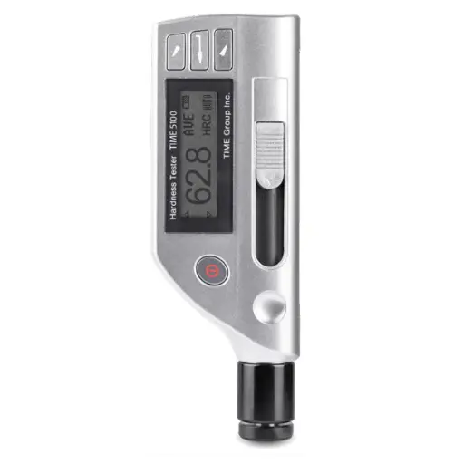 [TIME5100] Durómetro portátil con impacto tipo D integrado, rango 760 ±30 HLD y escalas HB, HRC, HRB, HV y HS TIME5100