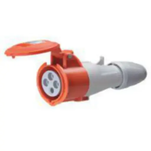 [555218] Enchufe Industrial volante hembra P17 380V a 415V 3P+T 32A IP44  555218 LEGRAND