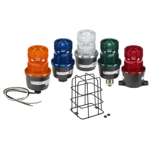 [LP3M-120R]  Baliza estroboscopica 120VAC Roja LP3M Federal  Signal 