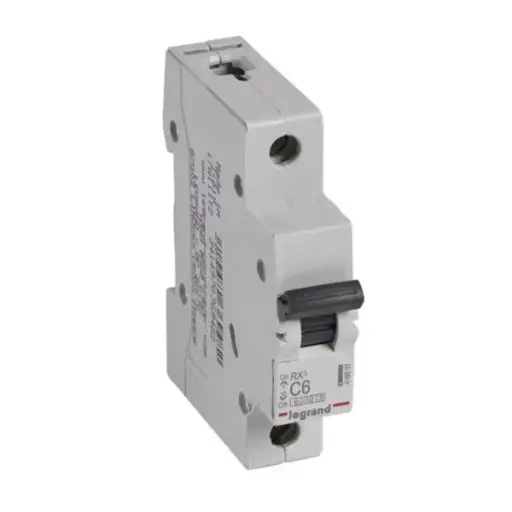 [419837] Interruptor magnetotermico DX³ 1P 6A 6kA curva C 419837 LEGRAND