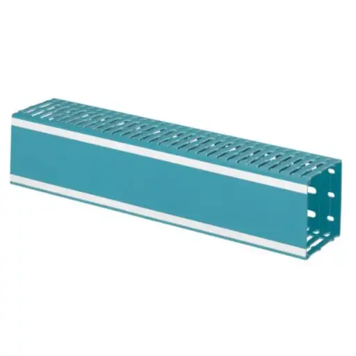 [36206] Canaleta Lina 25 40x40 mm, tiras 2 mts - PVC azul 2525 36206 LEGRAND 