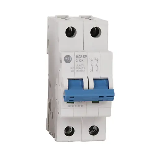 [1492-SPM2C060] Interruptor termomagnetico MCB 2P 6A 10kA Curva C 1492-SPM2C060 ALLEN BRADLEY