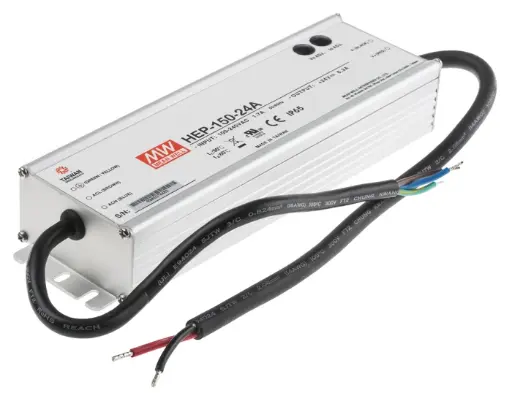 [HEP-150-24VA] Fuente de Poder Switching 150W IP65 HEP-150-24VA Mean Well