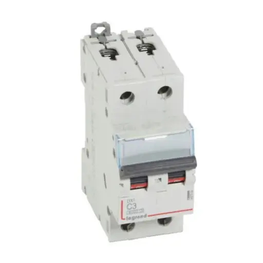[407796] Interruptor termomagnetico DX³ 2P 6A 10kA Curva C 407796 LEGRAND